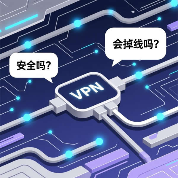 快连vpn下载安全吗？使用过程中会掉线吗？